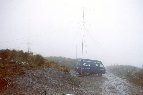 s test station im nebel